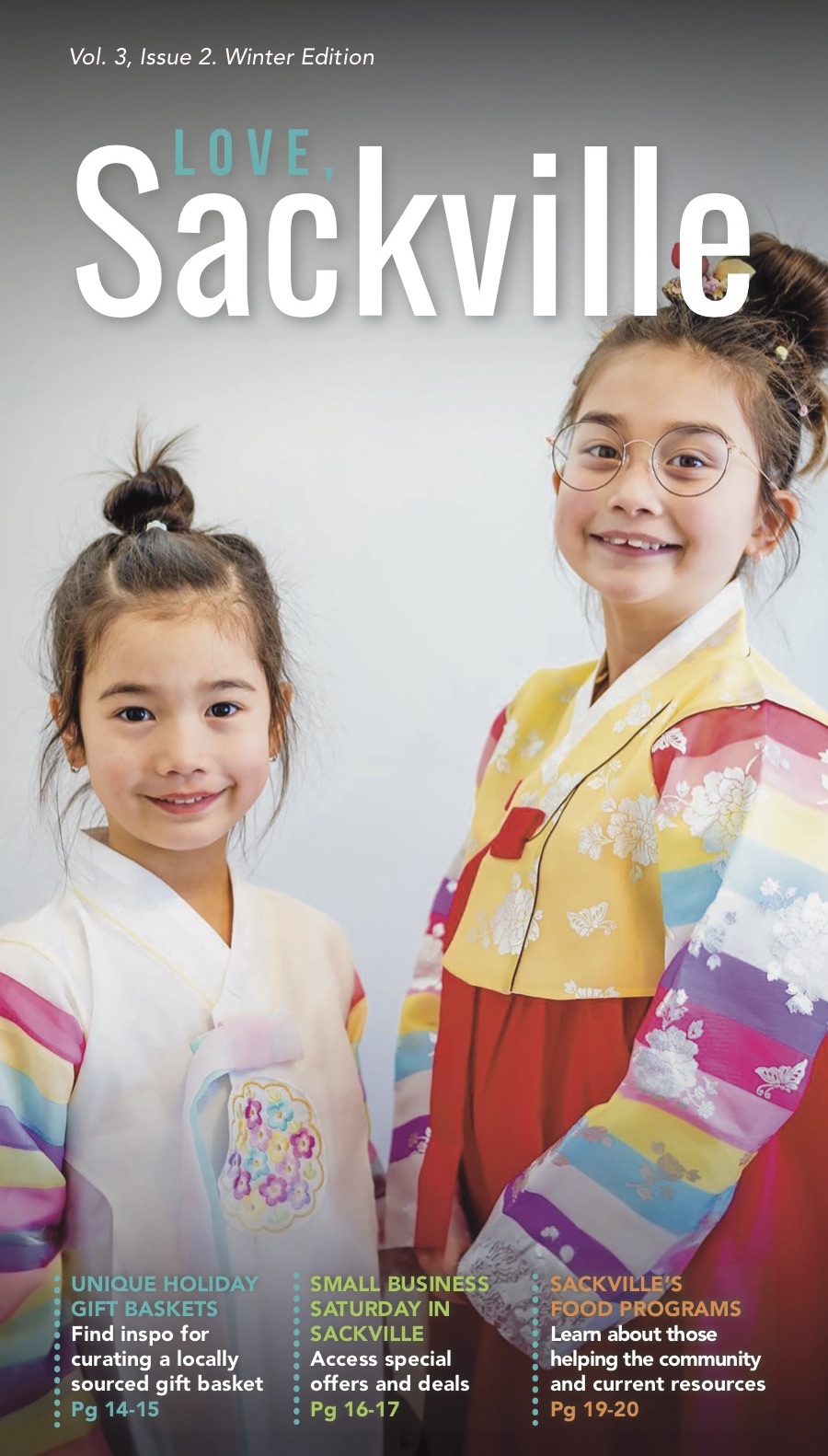 Love, Sackville Winter 2023 Edition Cover