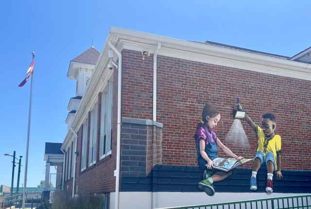 Library Mural