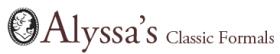 Alyssa's Formals Logo